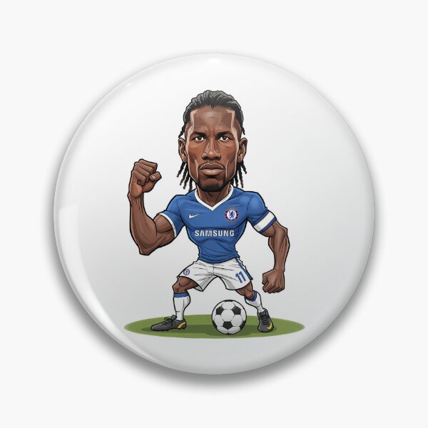 Item preview, Funny Drogba Chelsea London Caricature designed and sold by amm-yWescott.