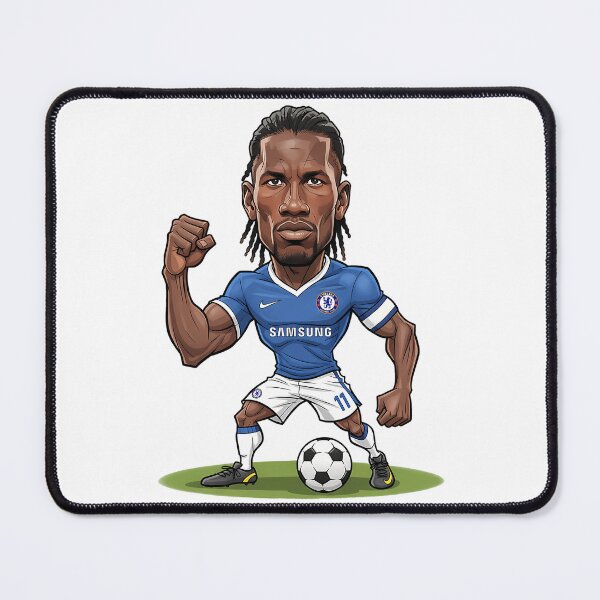 Item preview, Funny Drogba Chelsea London Caricature designed and sold by amm-yWescott.