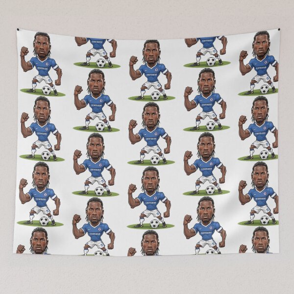 Item preview, Funny Drogba Chelsea London Caricature designed and sold by amm-yWescott.
