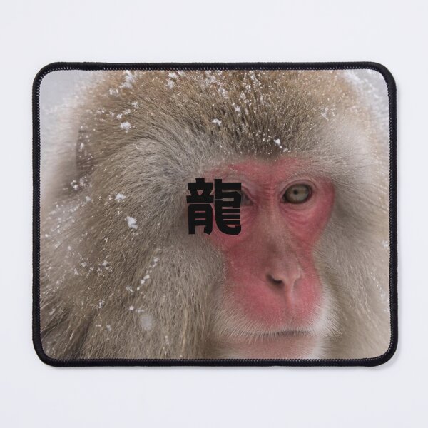 Item preview, Ryuu - Dragon | Snow Monkey Winter Scene | Japanese Design designed and sold by JapanMemoir.