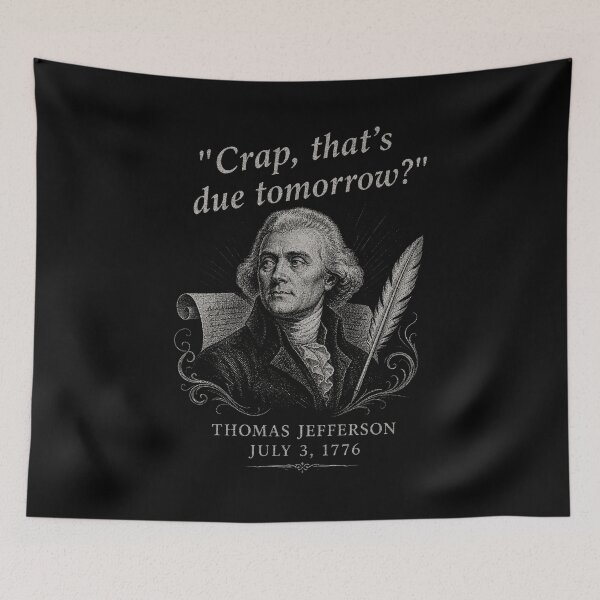Item preview, Funny Thomas Jefferson Independence Day Vintage Classic designed and sold by Clayborn1Carrie.