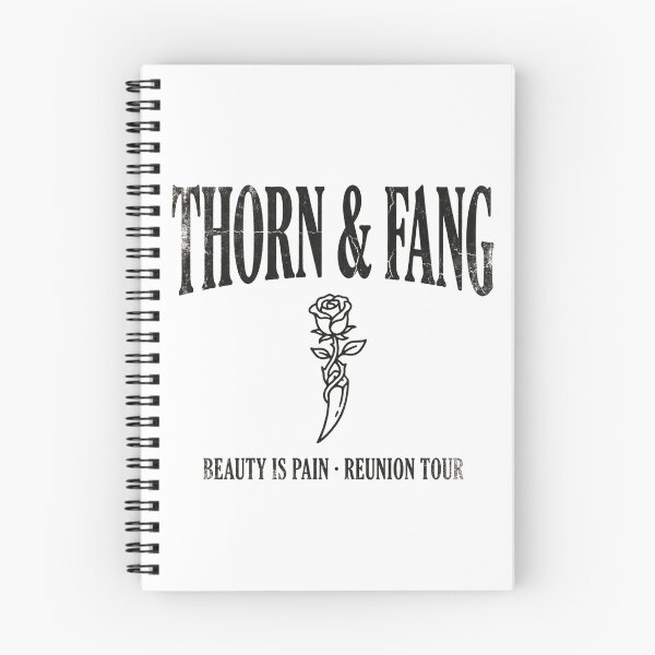Item preview, Thorn And Fang Gothic Rose Fang Vintage Reunion Tour Dark Aesthetic designed and sold by raedattia.