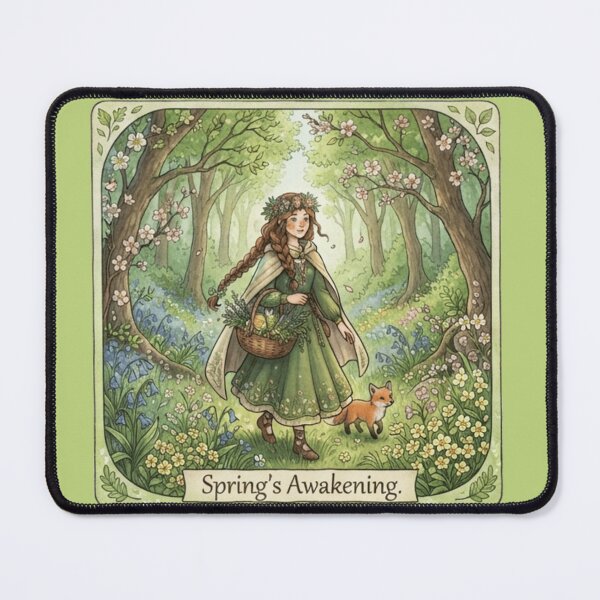 Item preview, Spring awakening designed and sold by Wicca and mythical creatures .