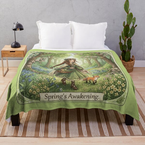 Item preview, Spring awakening designed and sold by Wicca and mythical creatures .