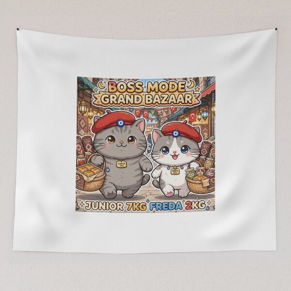 Item preview, Boss Mode Grand Bazaar Istanbul Cats Junior 7kg Freda 2kg designed and sold by MAISON SYLVIE.