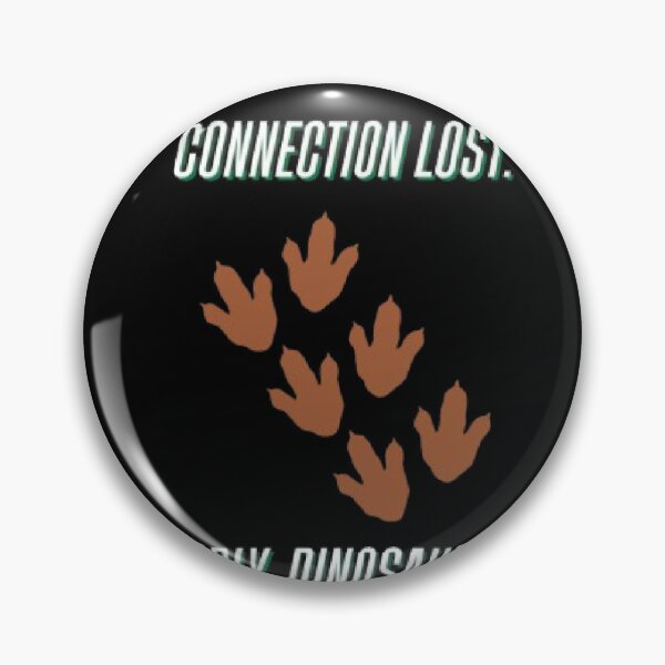 Item preview, Connection Lost Dinosaurs Attacking Router Funny Parody designed and sold by Mircea786.