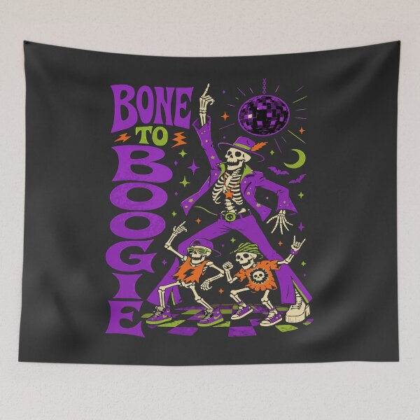 Item preview, Dancing Cowboy Skeletons Wild West Halloween Design designed and sold by JansenGS.