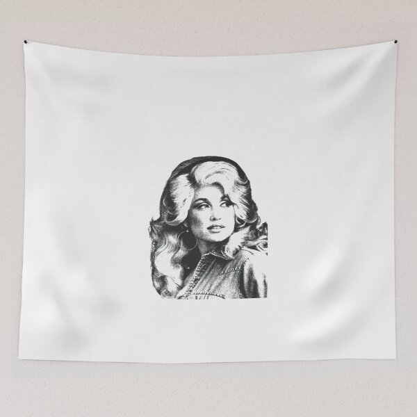 Item preview, Dolly Parton - Vintage Pencil Drawing Style #475 designed and sold by angel-knox.