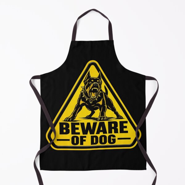 Item preview, Beware of Dog warning sign 02 designed and sold by Somchartthai.