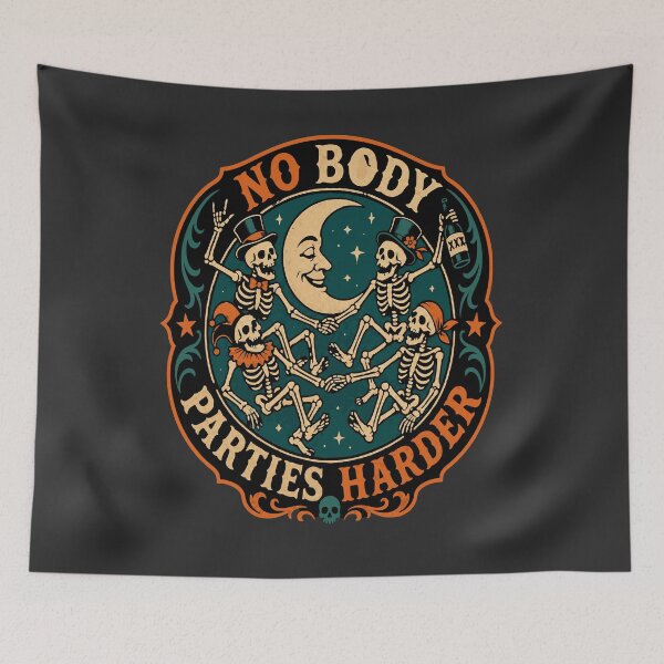 Item preview, Dancing Cowboy Skeletons Wild West Halloween Design designed and sold by JansenGS.