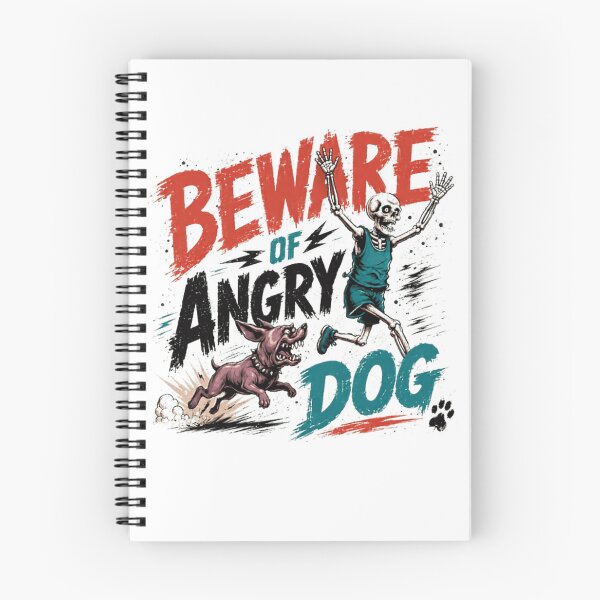 Item preview, Beware Of Angry Dog Halloween Warning Dog Owner designed and sold by Star3NowForMe.