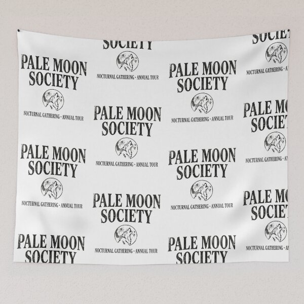 Item preview, Pale Moon Society Howling Wolf Moon Vintage Tour Estética oscura designed and sold by raedattia.