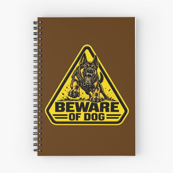 Item preview, Beware of Dog warning sign 03 designed and sold by Somchartthai.