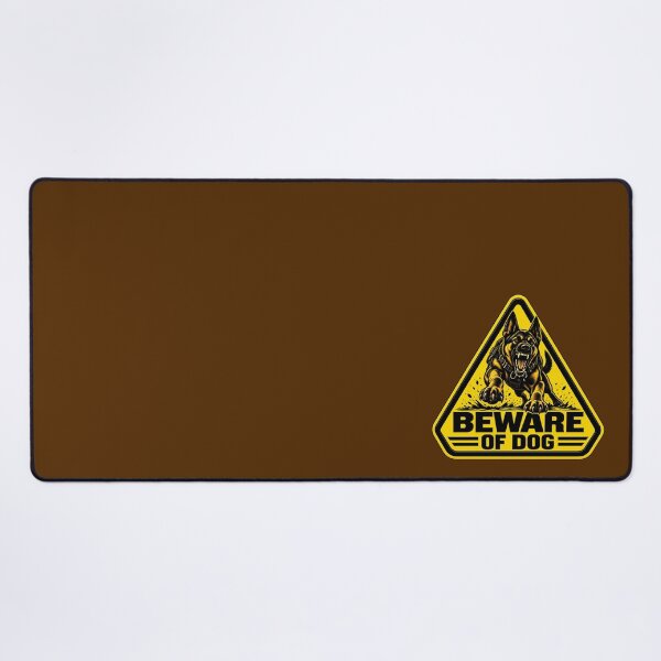 Item preview, Beware of Dog warning sign 03 designed and sold by Somchartthai.