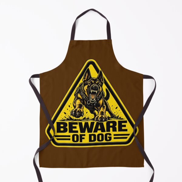 Item preview, Beware of Dog warning sign 03 designed and sold by Somchartthai.