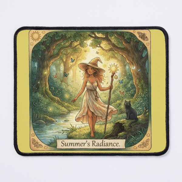 Item preview, Summers radiance witch designed and sold by Wicca and mythical creatures .