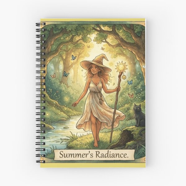 Item preview, Summers radiance witch designed and sold by Wicca and mythical creatures .