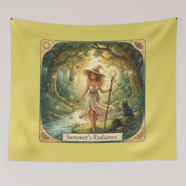 Item preview, Summers radiance witch designed and sold by Wicca and mythical creatures .