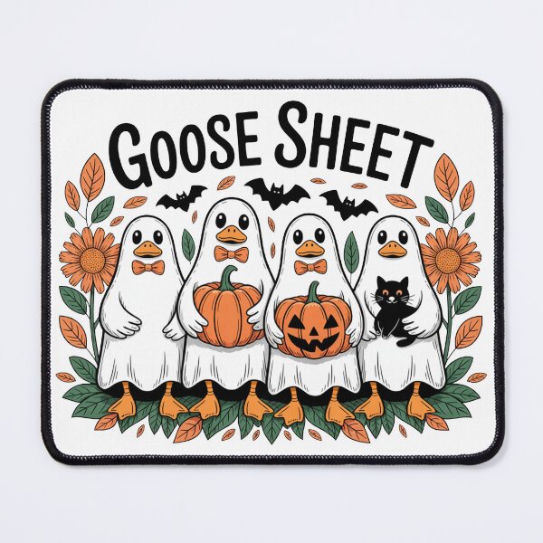 Item preview, Goose Sheet Halloween designed and sold by Lbeck1869.