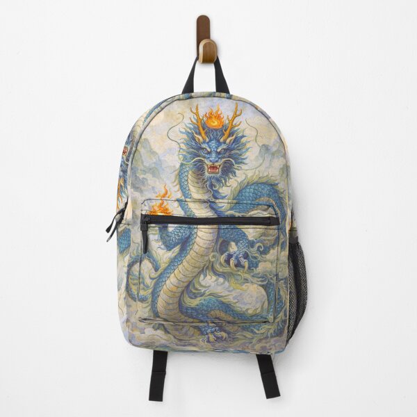 Item preview, Blue Dragon – Guardian of the Skies Painting designed and sold by GalleryKauffeld.