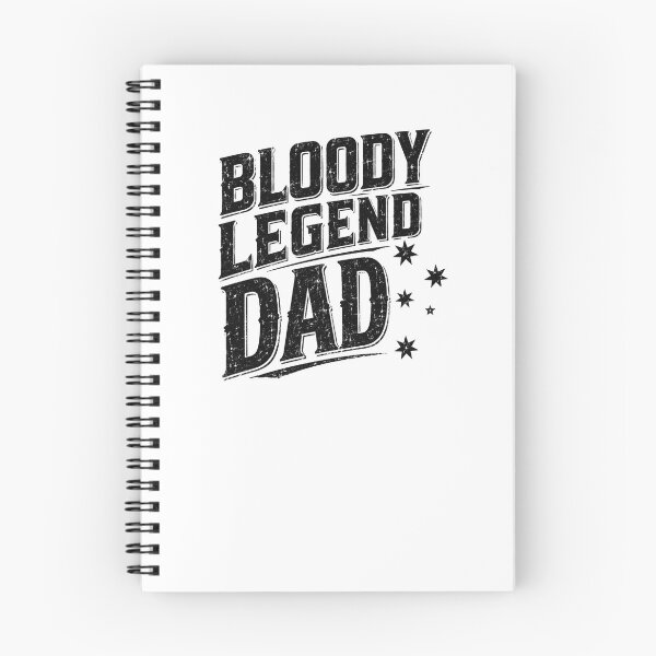 Item preview, Bloody Legend Dad Aussie Slang Fathers Day Gift For Australian Dad Legend designed and sold by Yellowriversss.
