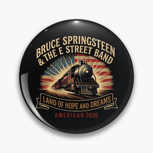 Item preview, Bruce Springsteen Land of Hope Dreams American Tour 2026 T-Shirt designed and sold by ScratchyVibes.