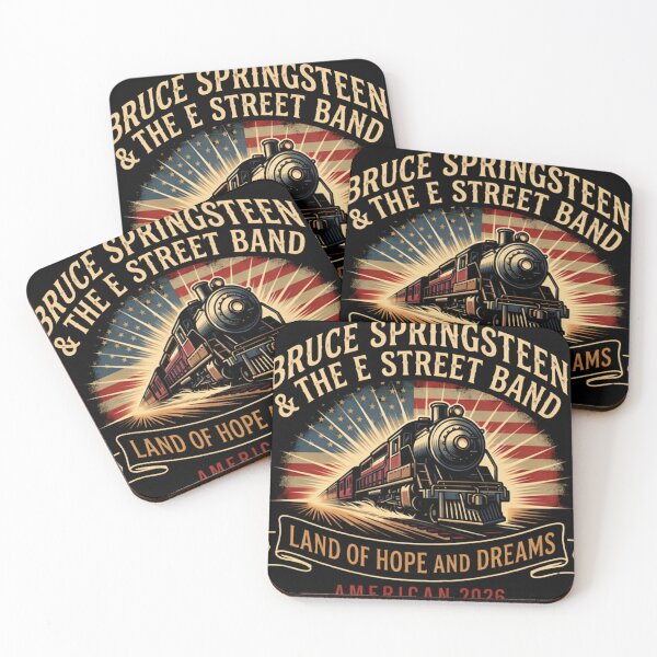 Item preview, Bruce Springsteen Land of Hope Dreams American Tour 2026 T-Shirt designed and sold by ScratchyVibes.