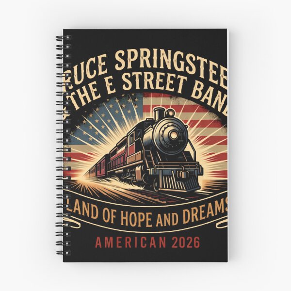 Item preview, Bruce Springsteen Land of Hope Dreams American Tour 2026 T-Shirt designed and sold by ScratchyVibes.