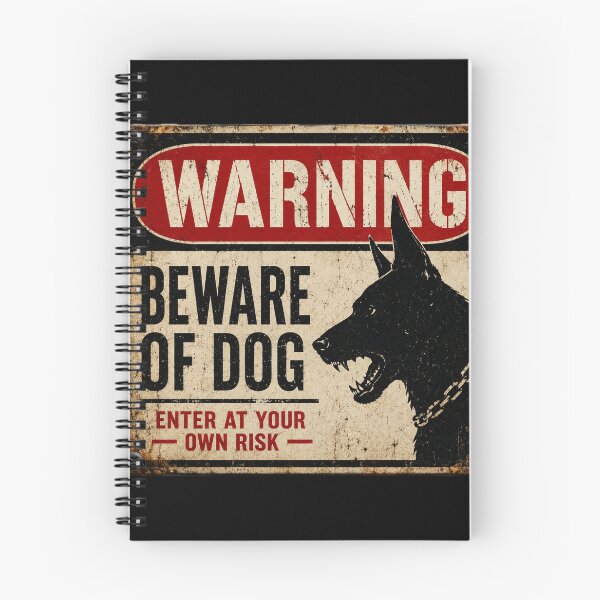 Item preview, Beware of Dog warning sign 04 designed and sold by Somchartthai.