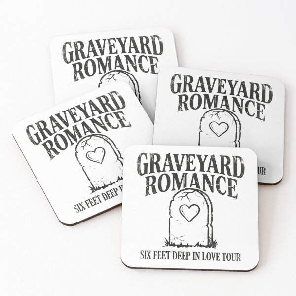 Item preview, Graveyard Romance Tombstone Heart Vintage Tour Dark Aesthetic Gothic designed and sold by raedattia.