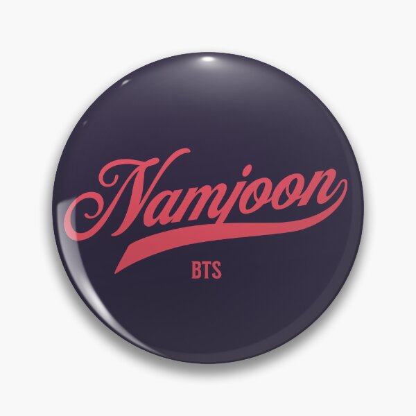 Item preview, BTS RM Kim Namjoon varsity baseball pink army designed and sold by Morcawork.