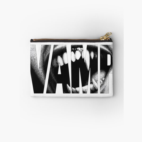 Item preview, VAMP Vampire Teeth Gothic Typograph Art designed and sold by BaddieNz.