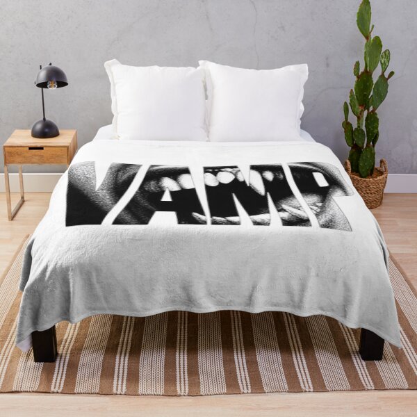 Item preview, VAMP Vampire Teeth Gothic Typograph Art designed and sold by BaddieNz.