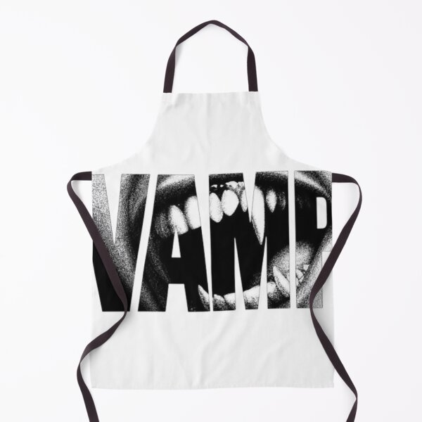 Item preview, VAMP Vampire Teeth Gothic Typograph Art designed and sold by BaddieNz.
