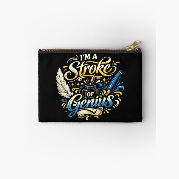 Item preview, I'm a Stroke of Genius – Creative Writer Calligraphy designed and sold by SidTastic .