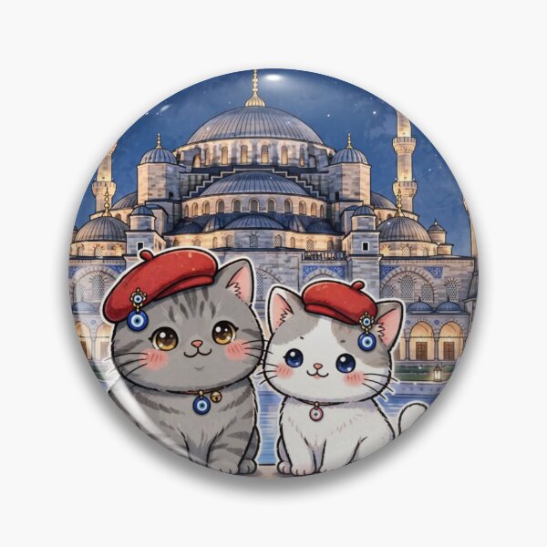Item preview, Boss Mode Blue Mosque Night Istanbul Cats Junior 7kg Freda 2kg designed and sold by MAISON SYLVIE.