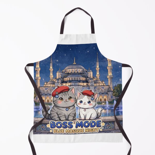Item preview, Boss Mode Blue Mosque Night Istanbul Cats Junior 7kg Freda 2kg designed and sold by MAISON SYLVIE.