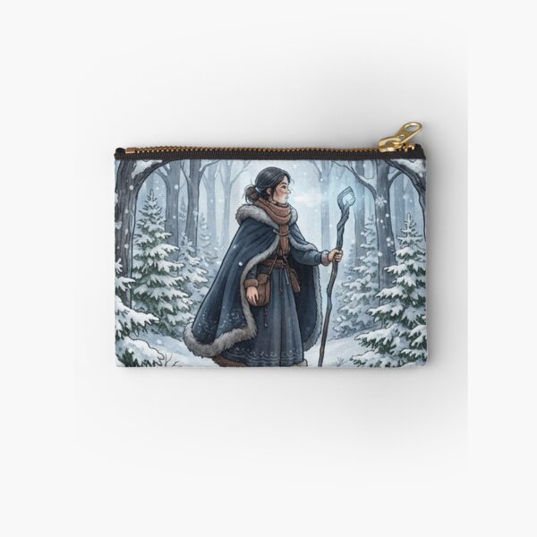 Item preview, Winters solitude witch designed and sold by Wicca and mythical creatures .