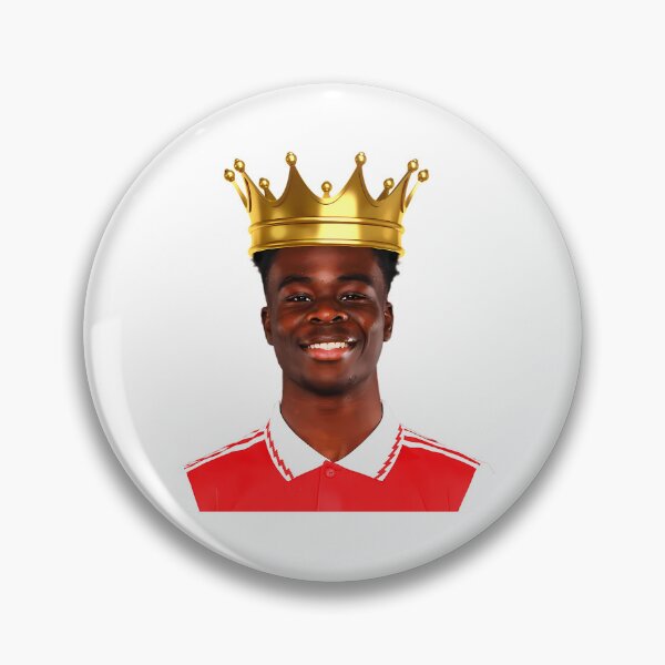 Item preview, King Bukayo Saka designed and sold by AmberTimePL.