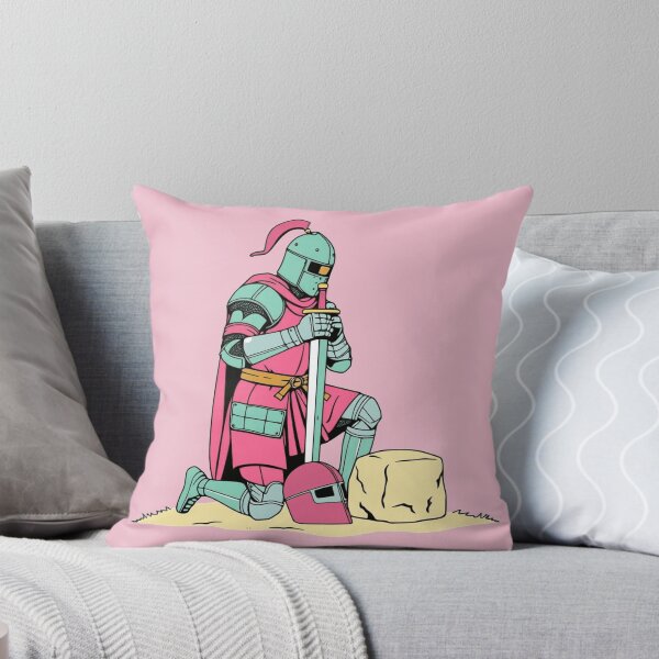 Item preview, Kneeling Knight - Pop Art Warrior designed and sold by KungPowUnicorn.