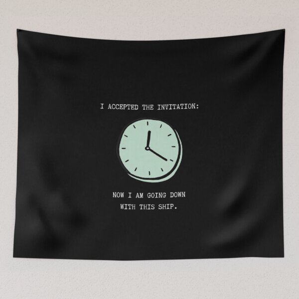 Item preview, I Accepted The Invitation Going Down With Ship Funny Parody designed and sold by Mircea786.