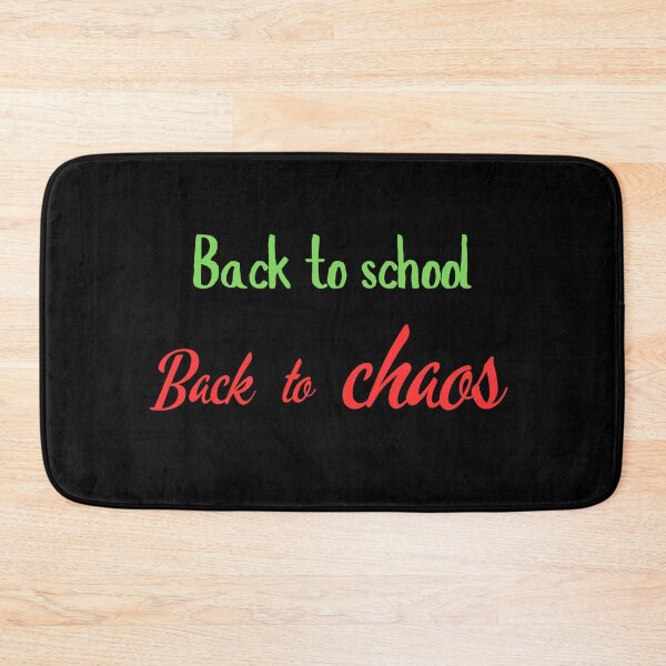 Item preview, Back to School Back to Chaos Funny Back to School Quote designed and sold by T-version.