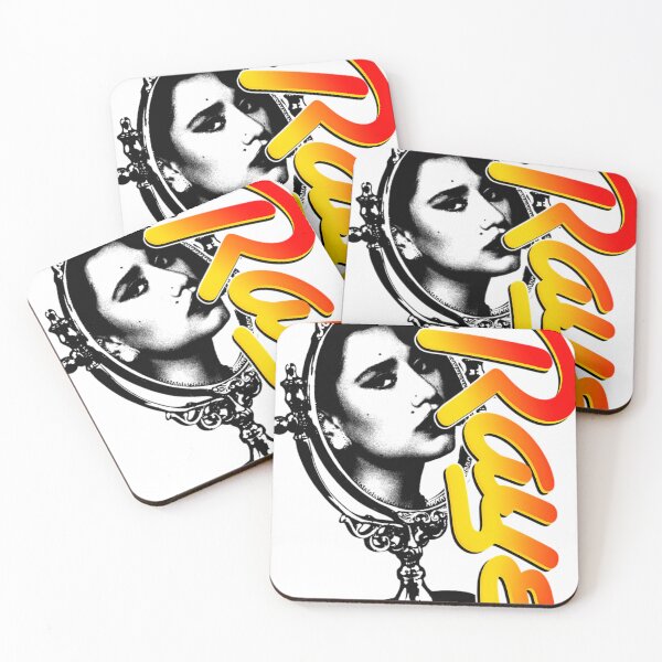 Item preview, Red Yellow Typography Woman Pop Singer Silhouette designed and sold by DreamArt-Jar.