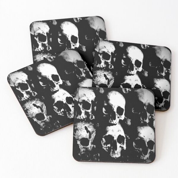 Item preview, Skull Repeat Pattern designed and sold by weirdove.