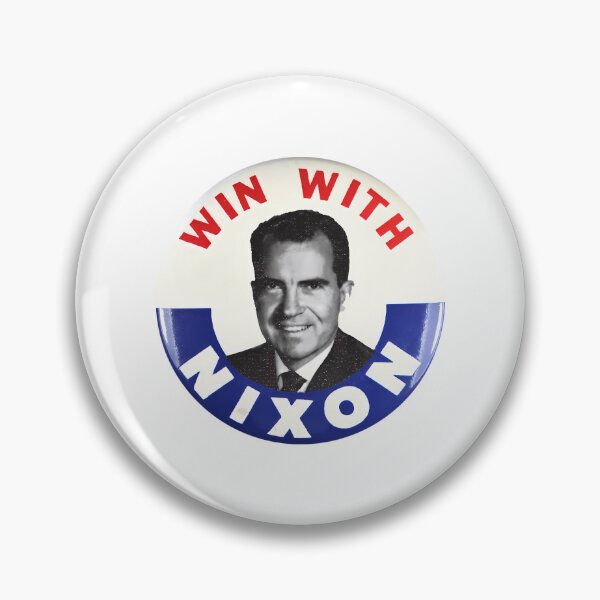 Item preview, Win With Nixon - Richard Nixon 1960 Presidential Campaign Button designed and sold by duard-oClarke.
