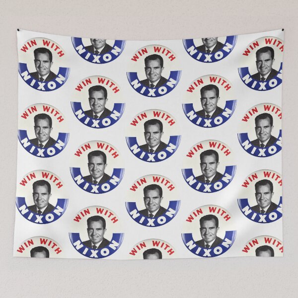 Item preview, Win With Nixon - Richard Nixon 1960 Presidential Campaign Button designed and sold by duard-oClarke.