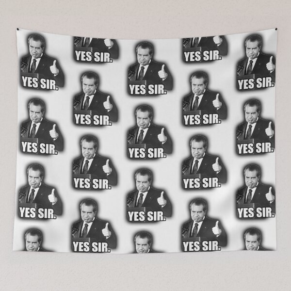 Item preview, Yes Sir Richard Nixon designed and sold by duard-oClarke.