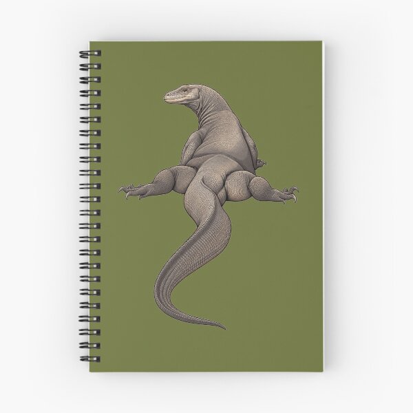 Item preview, Splooting Komodo Dragon designed and sold by KungPowUnicorn.