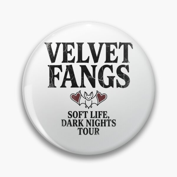 Item preview, Velvet Fangs Cute Bat Heart Vintage Tour Soft Life Dark Nights Gothic Aesthetic designed and sold by raedattia.