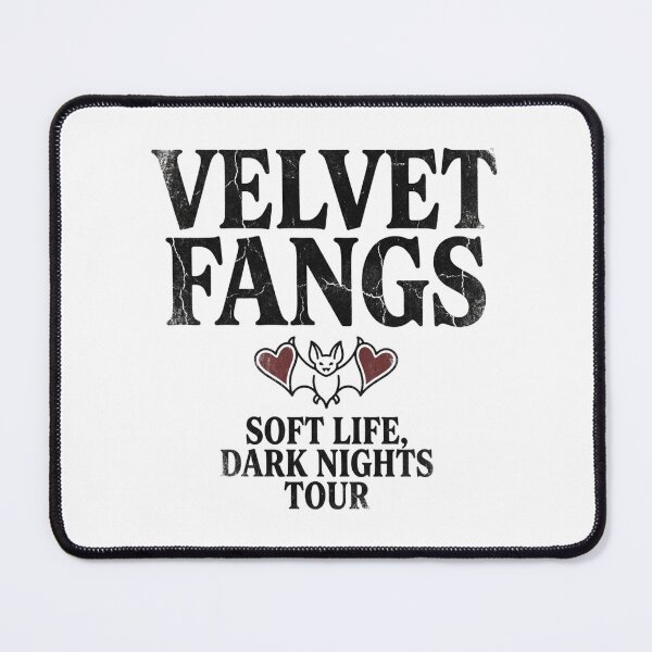 Item preview, Velvet Fangs Cute Bat Heart Vintage Tour Soft Life Dark Nights Gothic Aesthetic designed and sold by raedattia.